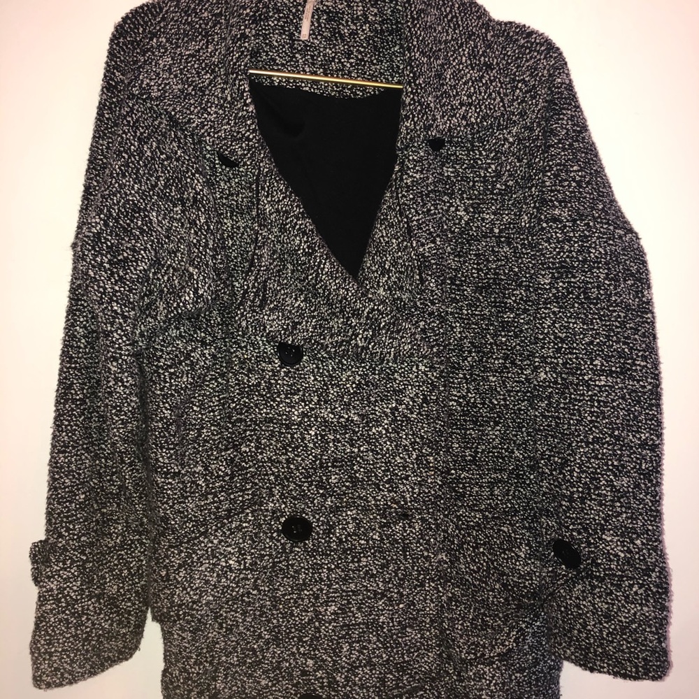 Free People Button Jacket